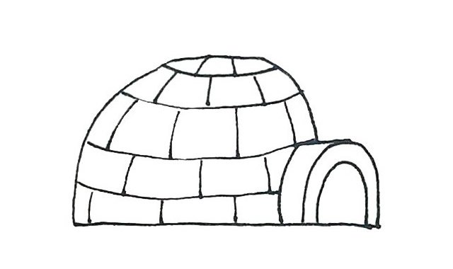 冰屋简笔画