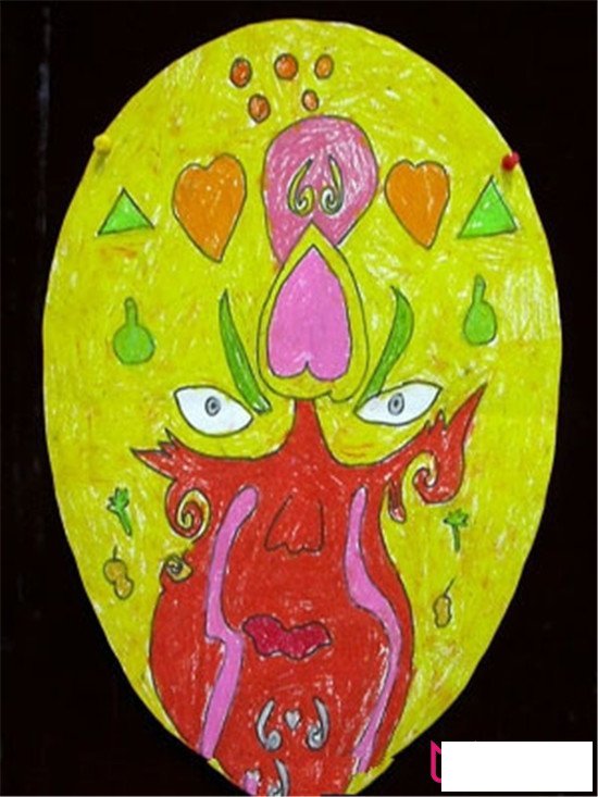 京剧脸谱简笔画大全，脸谱与色彩