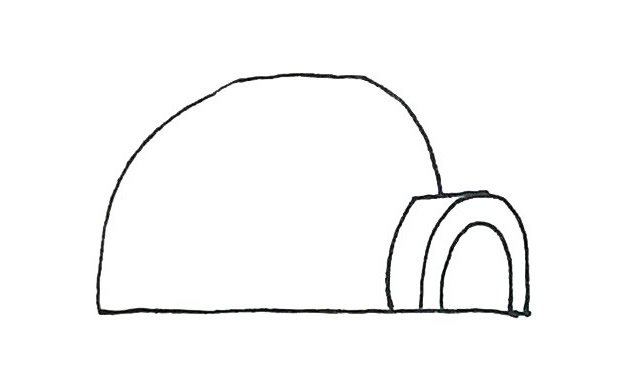冰屋简笔画
