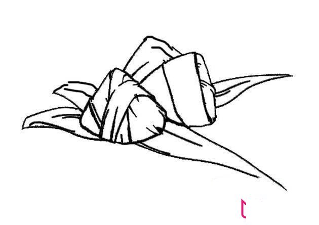 简单的粽子简笔画大全，端午节吃粽子啦