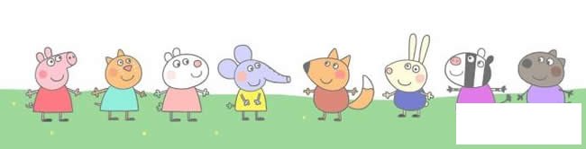 小猪佩奇简笔画