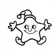 星星戴帽子的画法