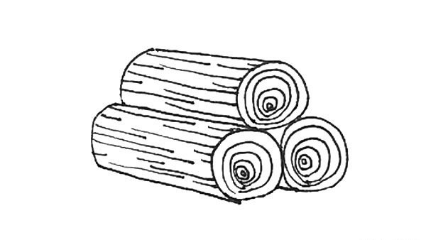 木堆简笔画