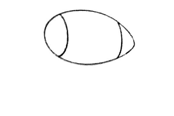 热气球飞行船/飞艇简笔画