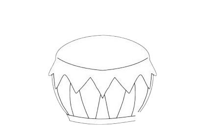 玩具鼓简笔画图片大全作品四