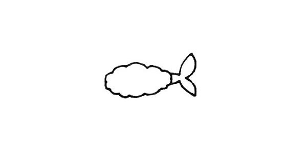 炸虾简笔画