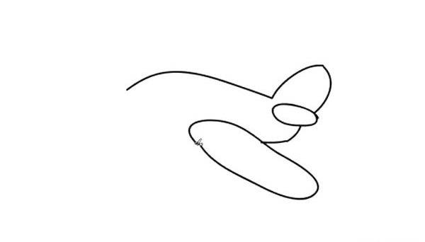 飞机简笔画