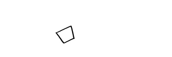 热气球简笔画
