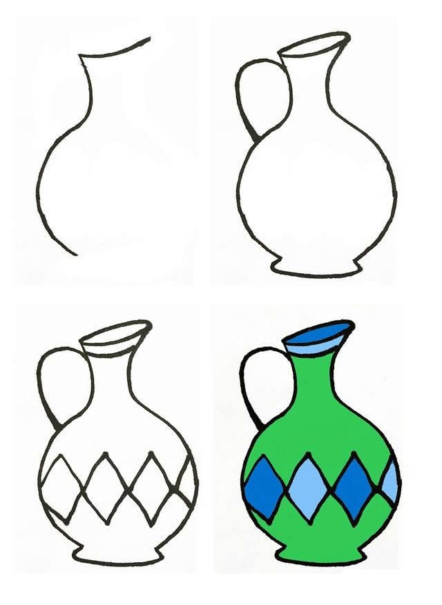 花瓶简笔画