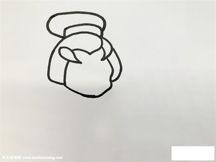 红蝶怎么画简笔