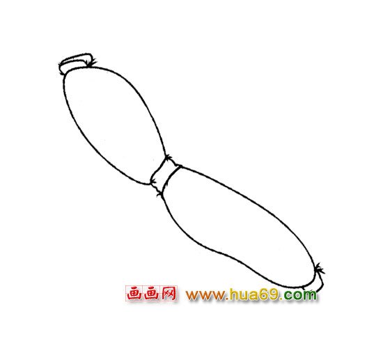 可口的莲藕（简笔画）2