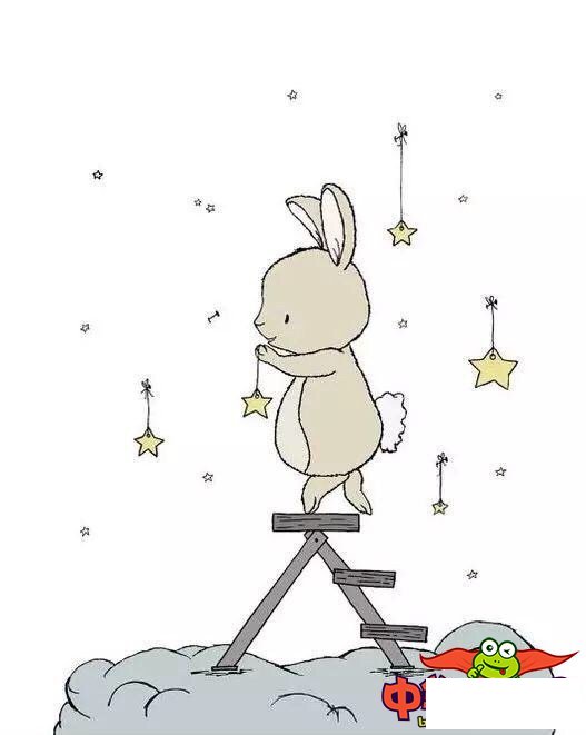 小兔子简笔画图片大全，可爱的兔子
