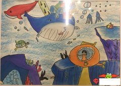 美丽的海底世界怎么画，奇妙的海底世界儿童画