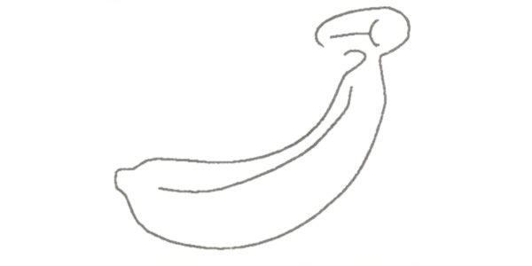 香蕉简笔画图片