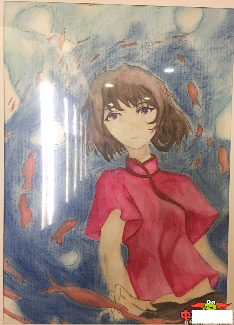 大鱼海棠画画图片大全，大鱼海棠手绘图片