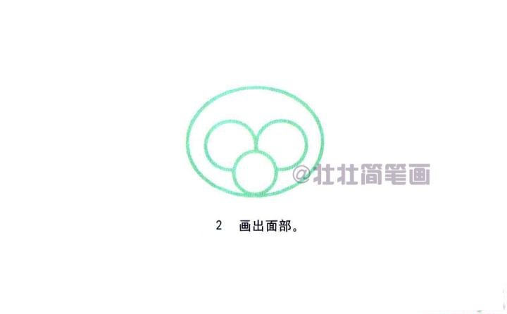 猴子简笔画画法_怎么画猴子的简笔画