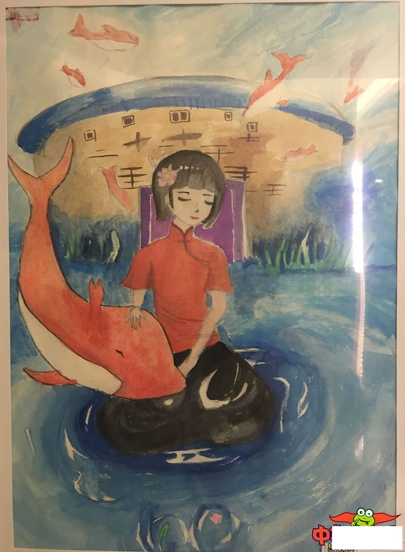 大鱼海棠画画图片大全，大鱼海棠手绘图片