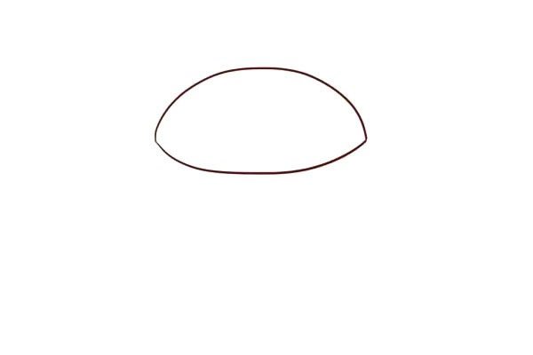 汉堡包简笔画