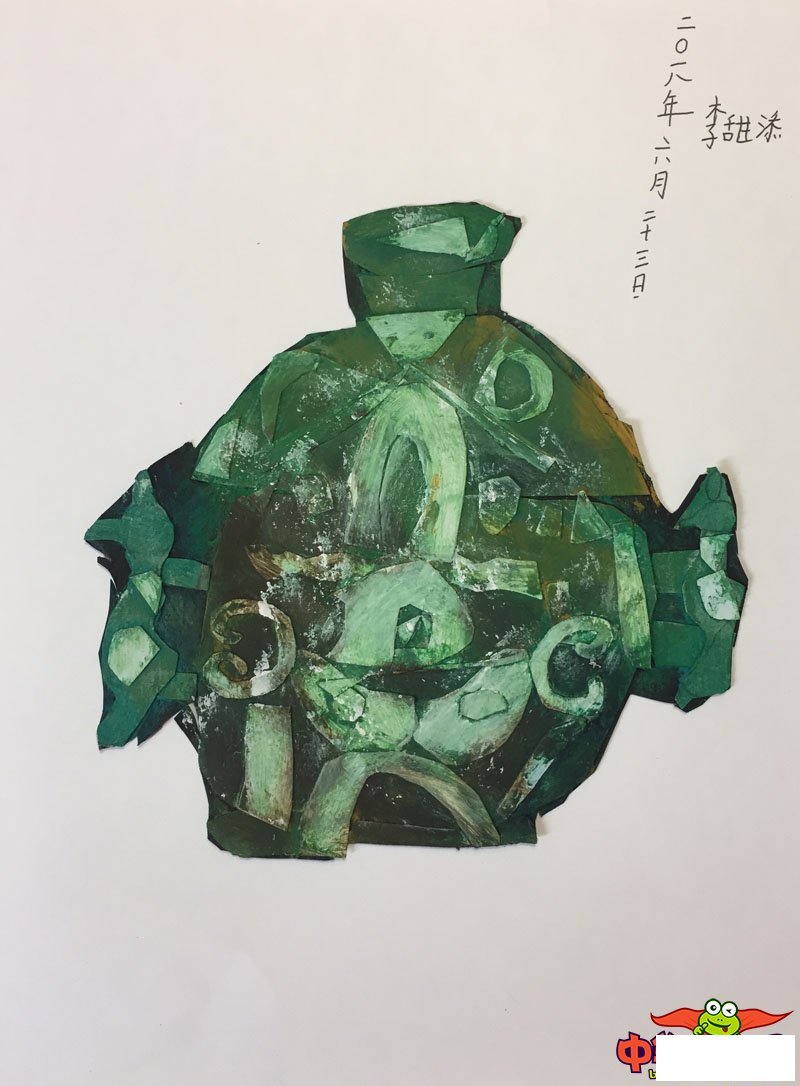 少儿画画大全简单漂亮，青铜器