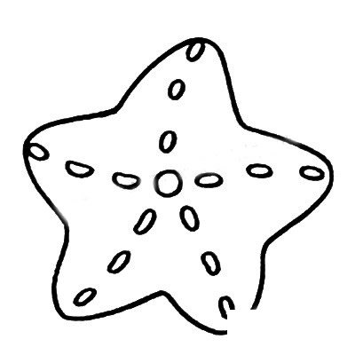 海星简笔画