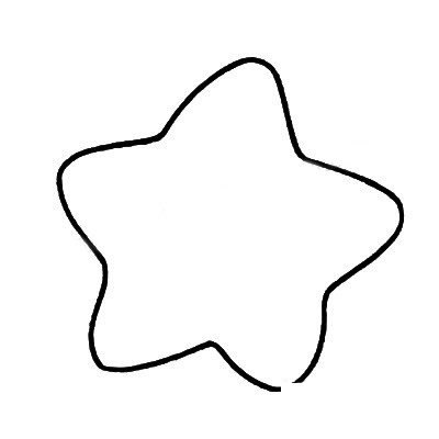 海星简笔画