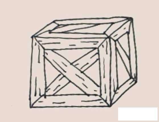 木箱简笔画