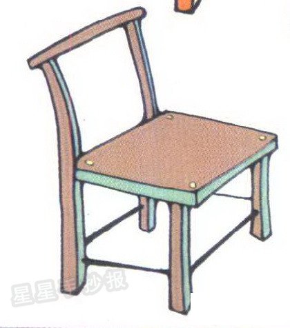 椅子简笔画图片