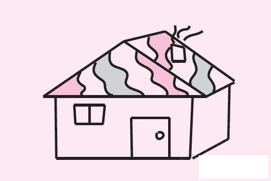 房子简笔画图片