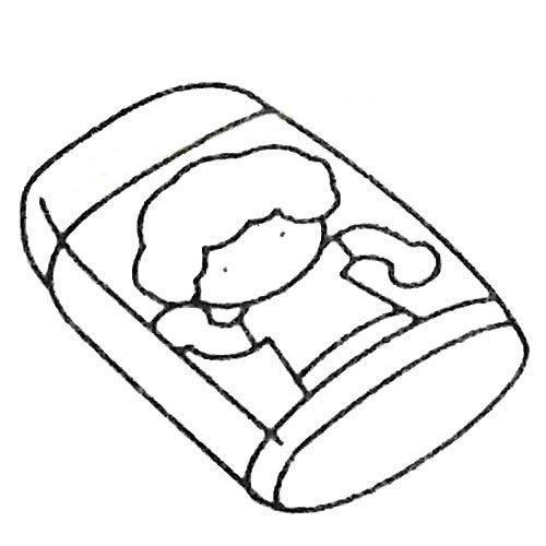 橡皮简笔画图片