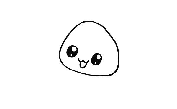 小白兔简笔画