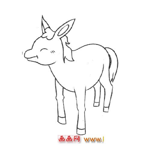 儿童简笔画：壮实的小牛