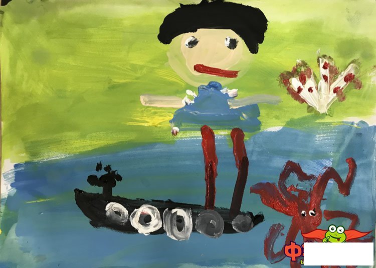 幼儿简单画画图片大全，小王子的地球之旅