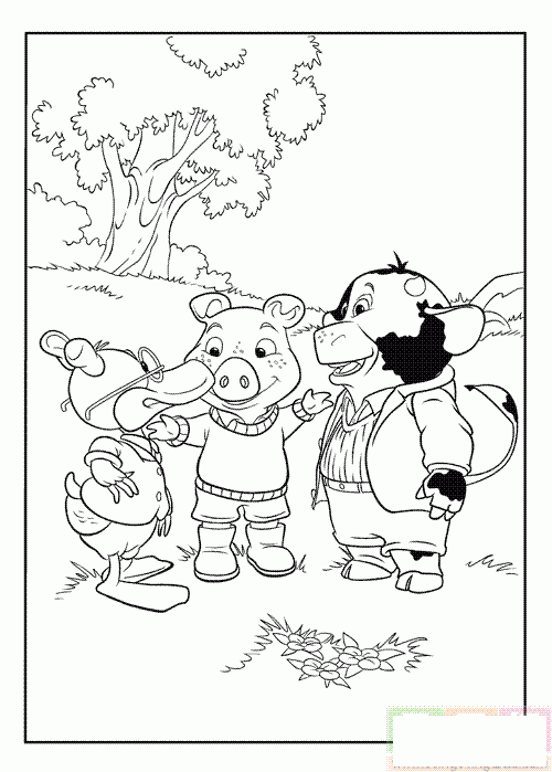 在路上打招呼简笔画