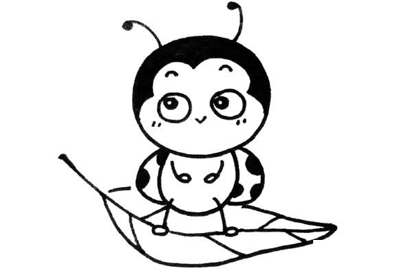 卡通蚂蚁简笔画