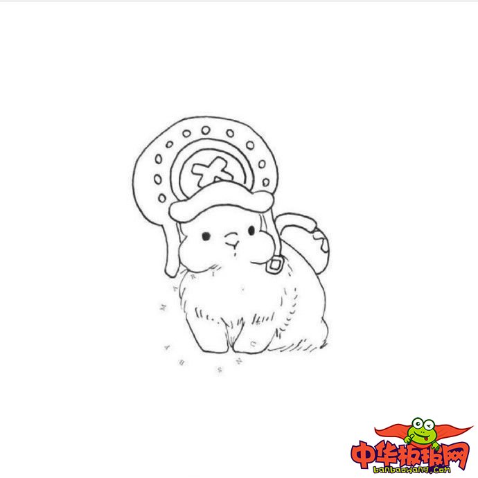 小白兔简笔画图片大全可爱，卡通可爱小白兔简笔画