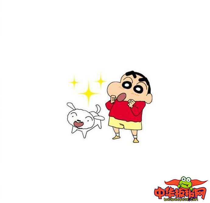 可爱的卡通人物简笔画，蜡笔小新简笔画大全