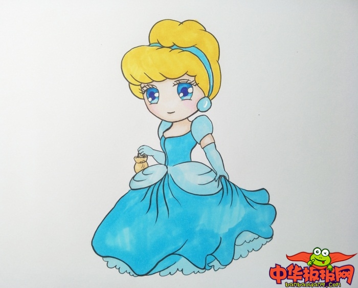 如何画简笔画灰姑娘