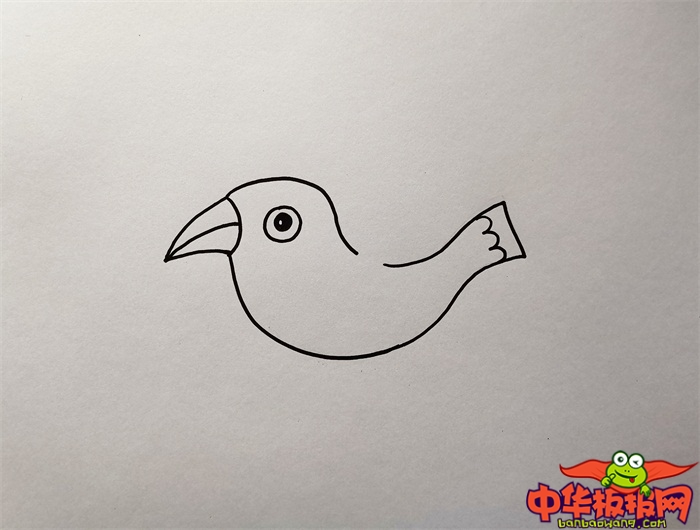 最简单的海鸥简笔画