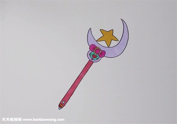 魔法棒简笔画