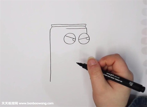 可乐简笔画
