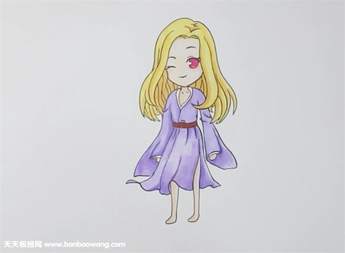 清瞳简笔画