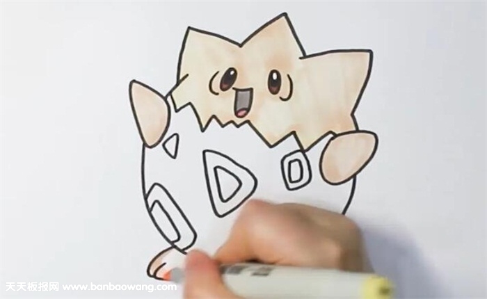 波克比简笔画