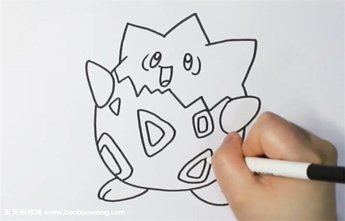 波克比简笔画