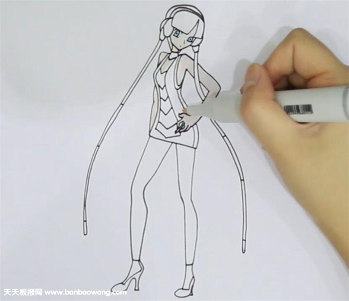 精灵宝可梦小菊儿简笔画