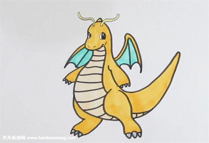 快龙简笔画