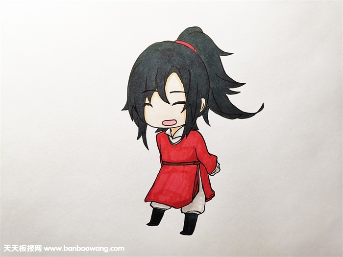 花城q版怎么画