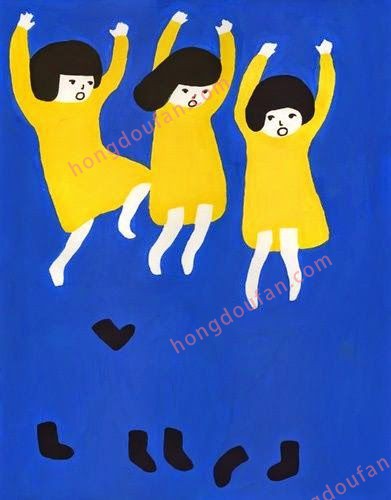 跳舞的女孩子 简笔画大全 简笔画 第5张